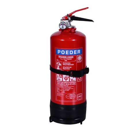 ABC poederblusser 2kg - Betrouwbare brandbeveiliging voor elke situatie