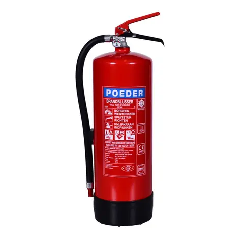 ABC poederblusser 6kg - Krachtige en veelzijdige brandbestrijding