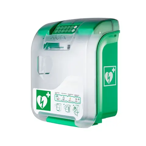 AIVIA 210 Waterdichte Buiten AED Wandkast met Pincodeslot