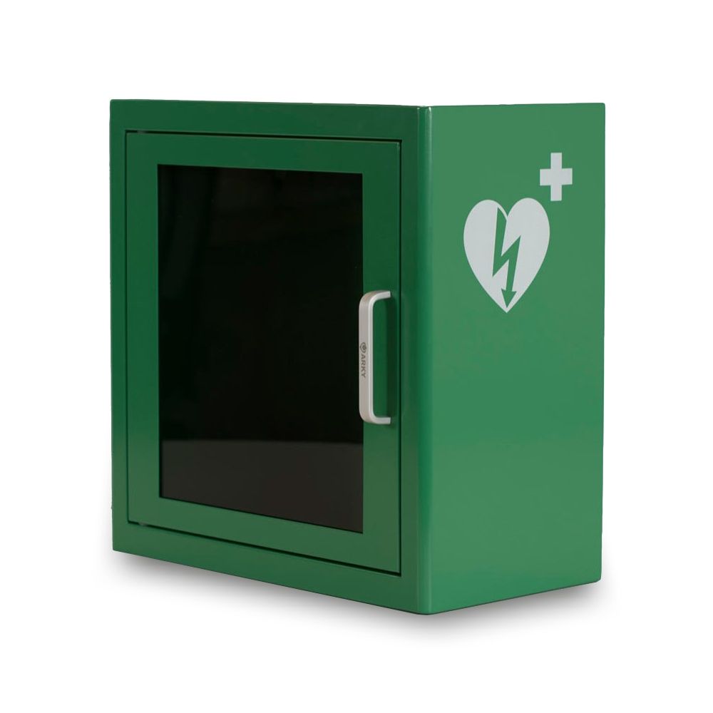 Arky AED Basic Wandkast Groen met Alarm 4