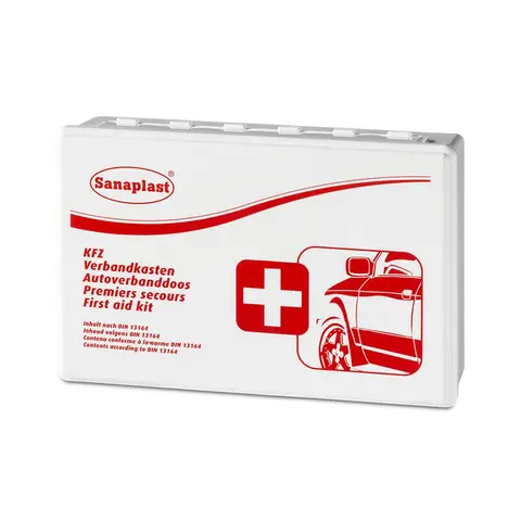 Verbanddoos Auto DIN13164 - Essentieel voor Veilige Reizen
