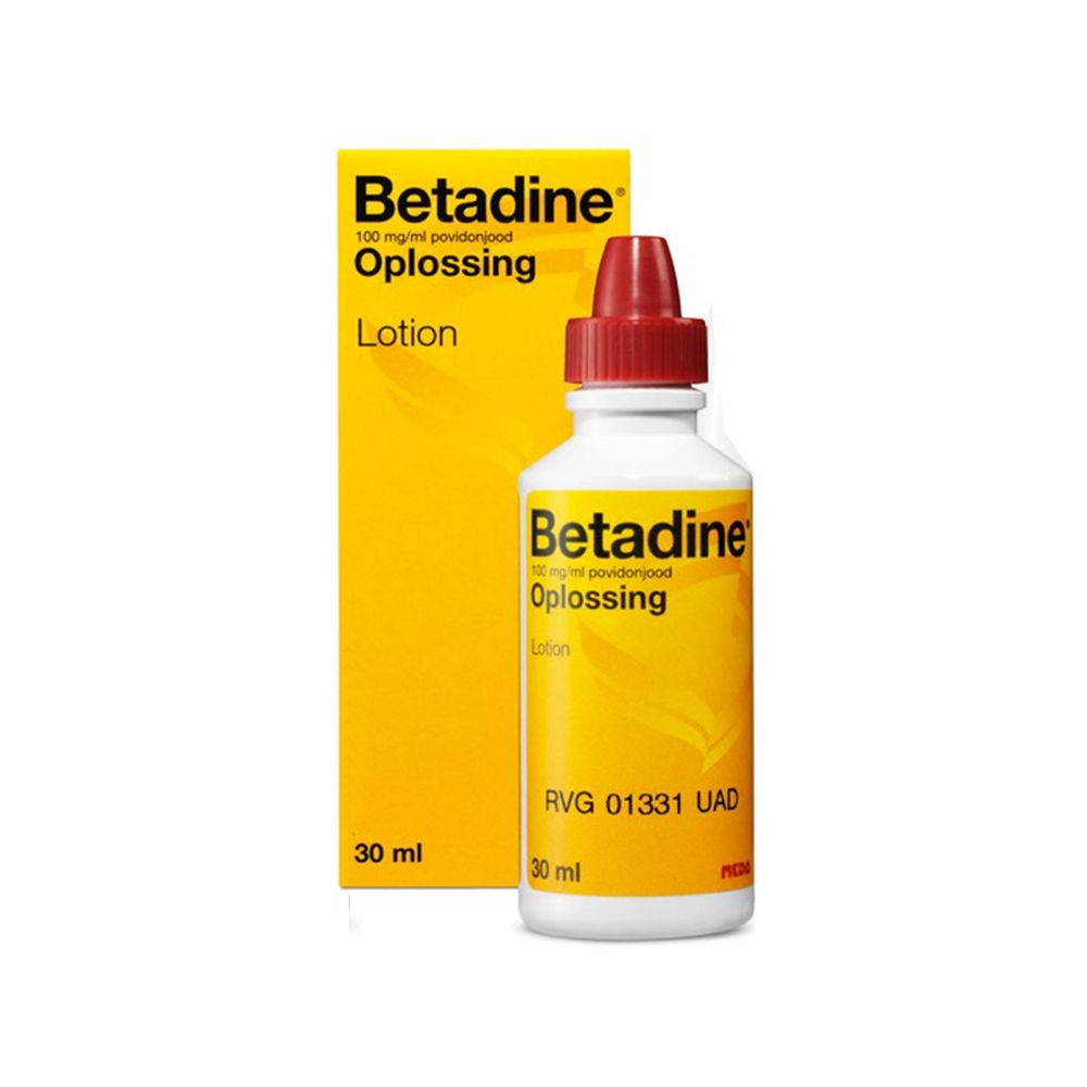 Betadine Oplossing 30ml - Effectieve Ontsmetting en Verzorging