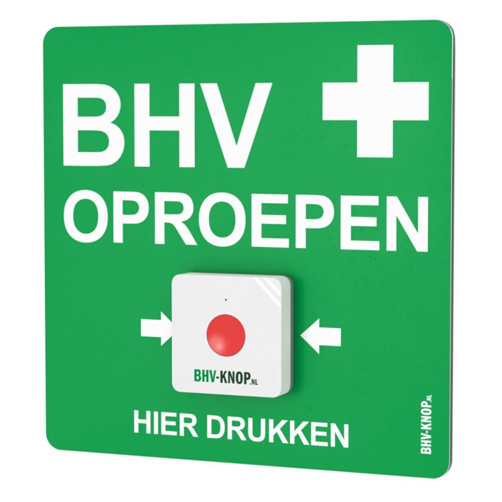 BHV-Knop: Direct Noodoproepen Versturen en BHV Alarmeren