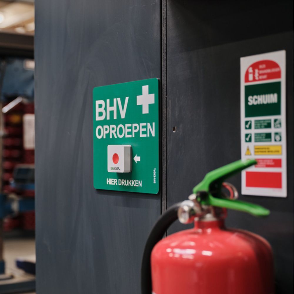 BHV-Knop: Direct Noodoproepen Versturen en BHV Alarmeren 2