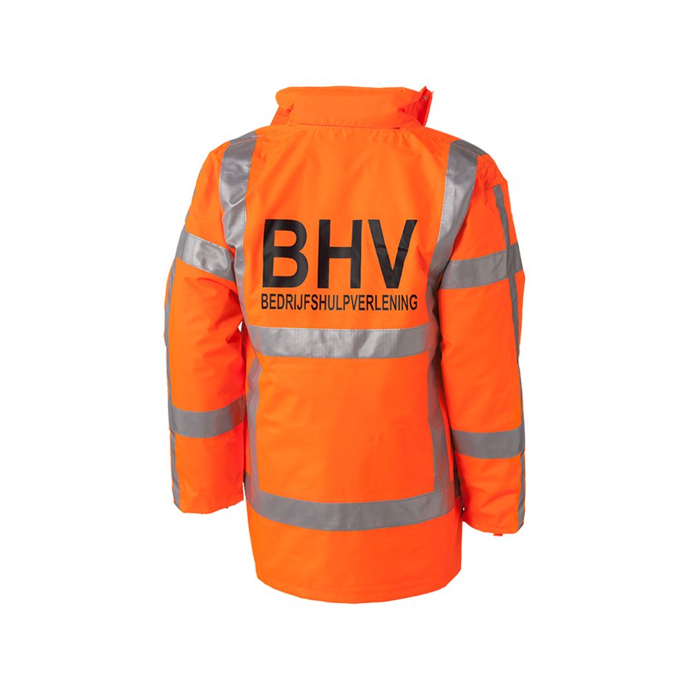BHV Parka met uitneembare voering, bedrukt - Veiligheid en Zichtbaarheid 2