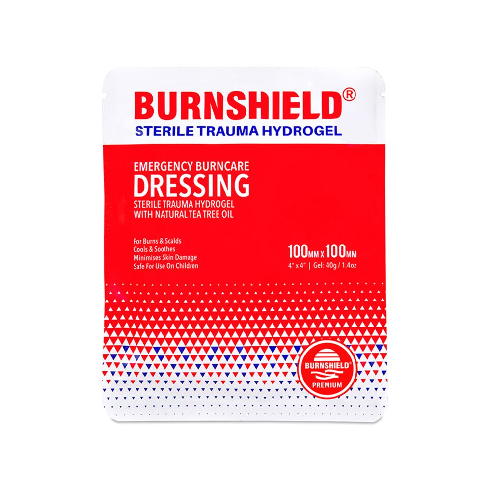 Burnshield Brandwondenkompres 10 x 10cm - Directe Verkoeling en Pijnverlichting