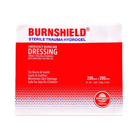 Burnshield Brandwondenkompres 20x20cm - Directe Verkoeling en Pijnverlichting