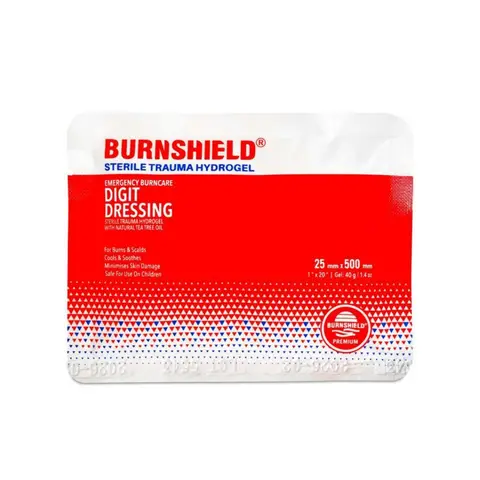 Burnshield Fingerstrip 2,5 x 50 cm - Directe Pijnverlichting bij Brandwonden