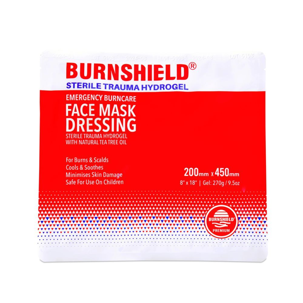 Burnshield Gezichtsmasker 20 x 45 cm - Effectieve Brandwondenbehandeling