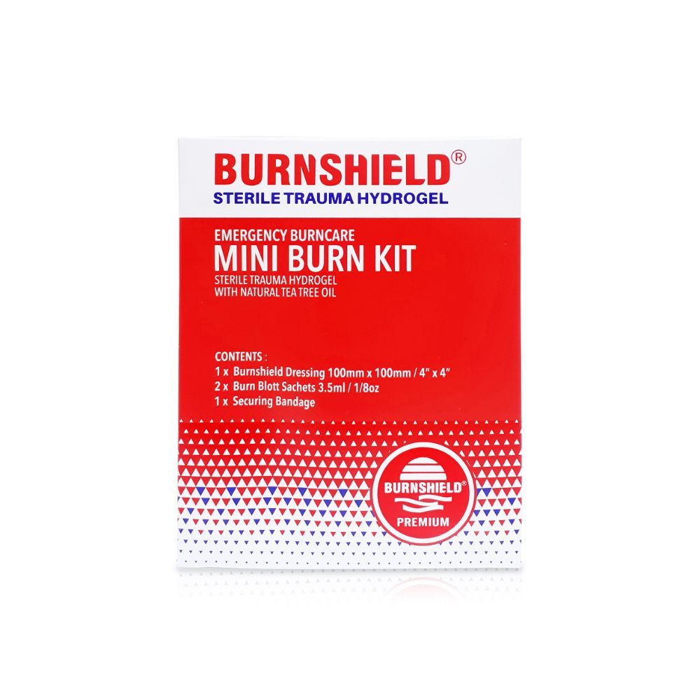 Burnshield Mini Burn Kit - Snelle Verlichting bij Kleine Brandwonden