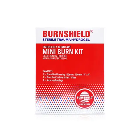 Burnshield Mini Burn Kit - Snelle Verlichting bij Kleine Brandwonden