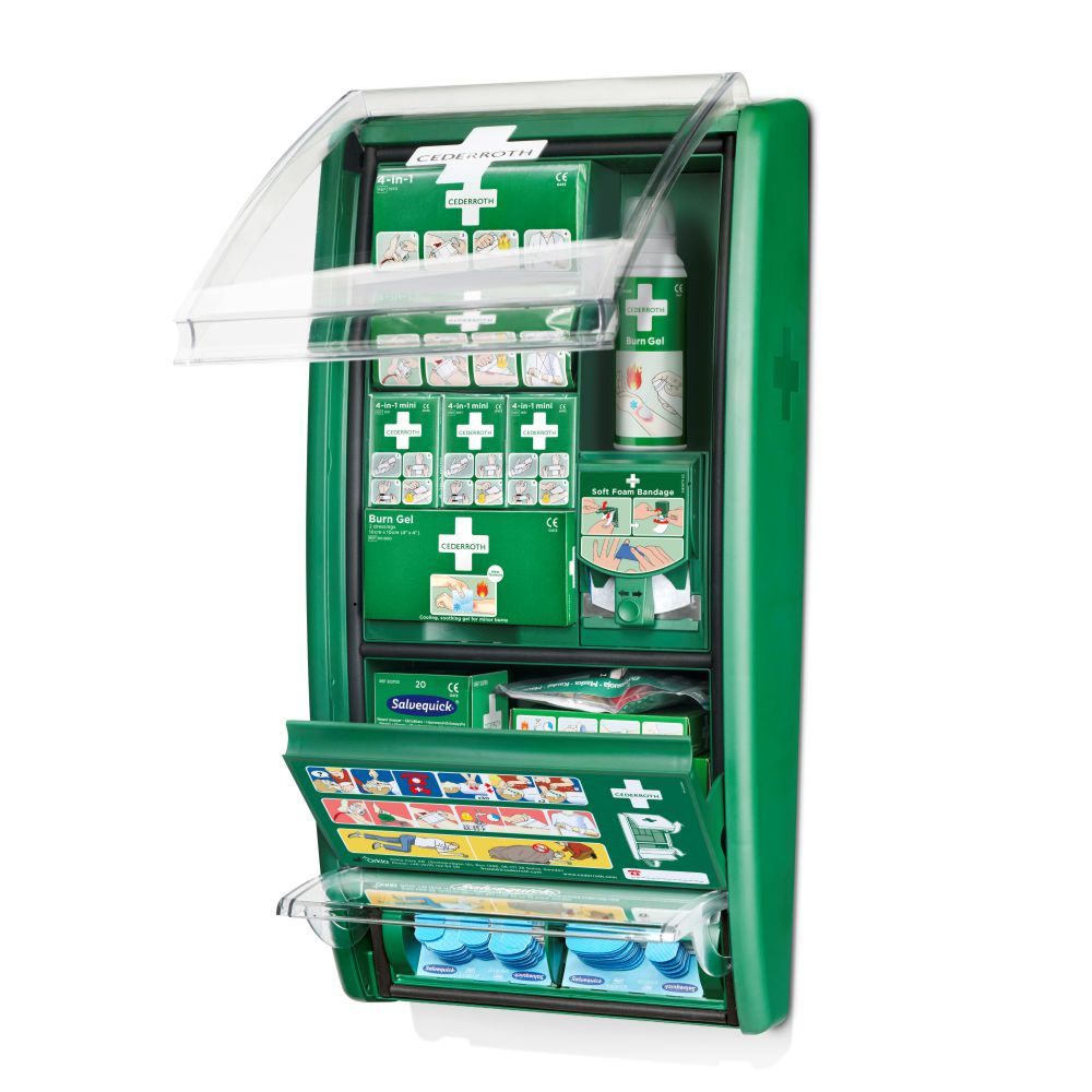 Cederroth First Aid & Burn Station 51011003 - Complete EHBO Oplossing