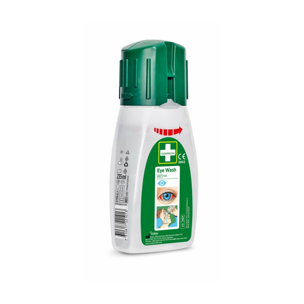 Cederroth Oogdouche 235 ml - Directe Hulp bij Oogcontact met Schadelijke Stoffen 2