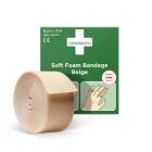 Cederroth Soft Foam Bandage 6cm x 4,5m Beige - Comfortabel en Zelfklevend Wondverband 2
