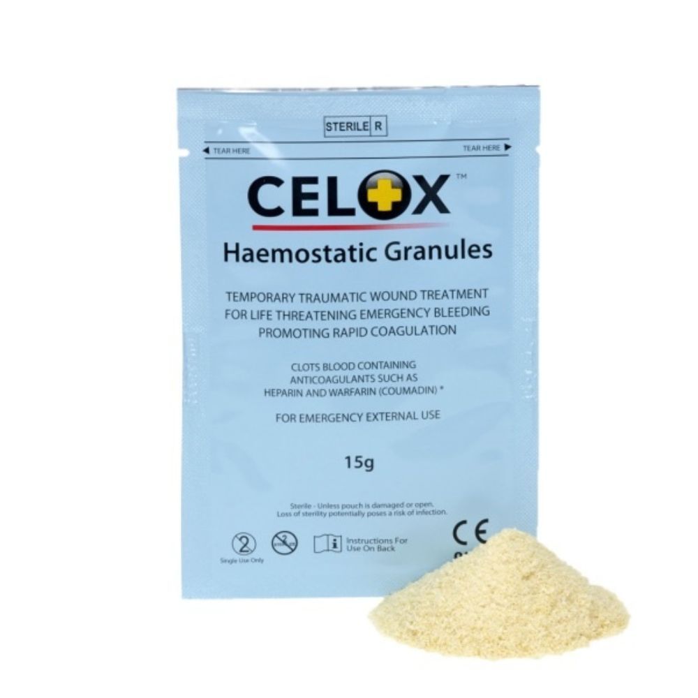 Celox Granules 15 gr - Effectieve Bloedstelping bij Ernstige Traumata