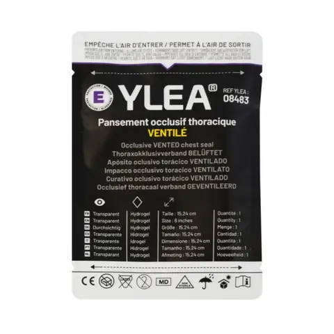 Ylea Chest Seal Geventileerd - Levensreddend Borstverband