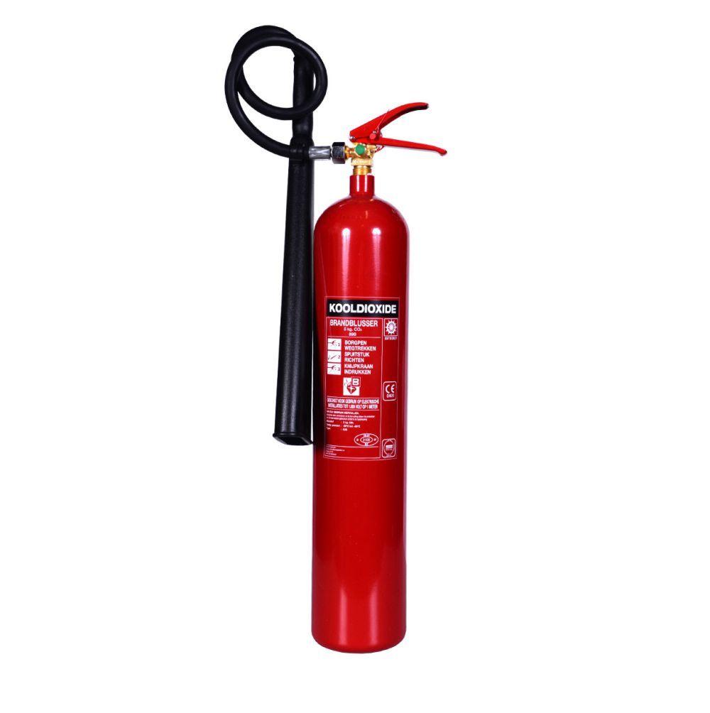 CO2 blusser 5kg - Brandklasse B en Elektriciteit