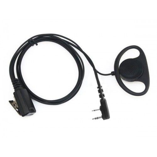 Kenwood D-Shape Oortelefoon/Microfoon - Comfortabel en Hygiënisch