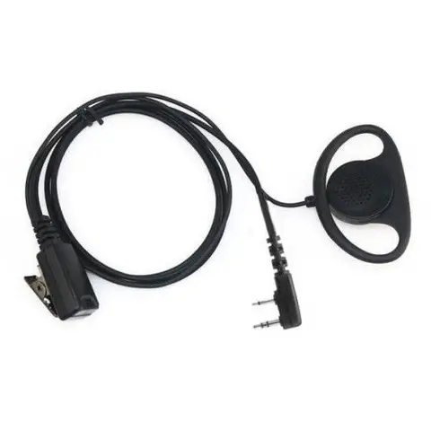 Kenwood D-Shape Oortelefoon/Microfoon - Comfortabel en Hygiënisch
