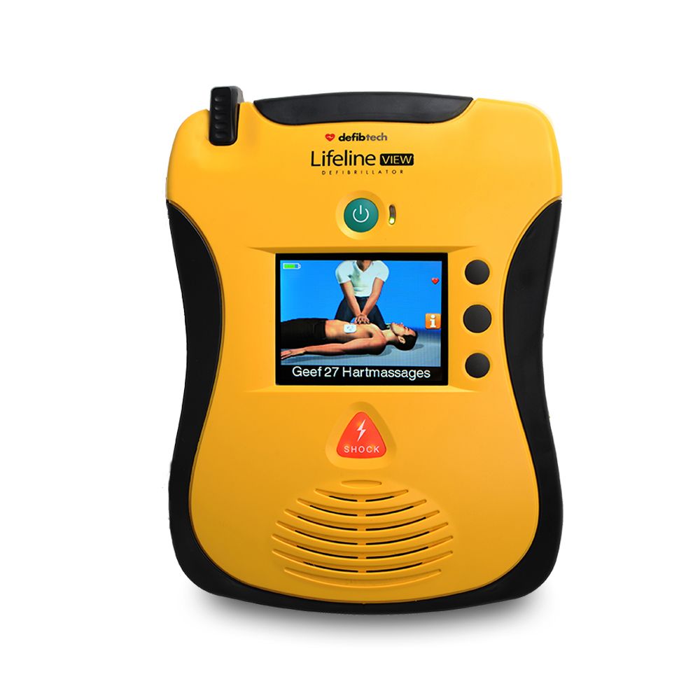 Aed's - Defibtech View AED: Geavanceerd Veiligheidsartikel met