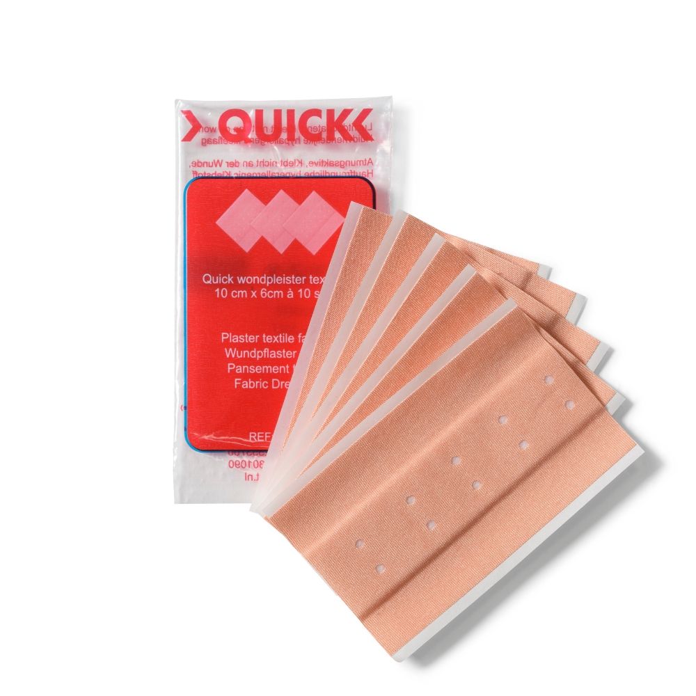 Dermaphile Wondpleisters met Wondkussen - 10x6cm, 10 stuks
