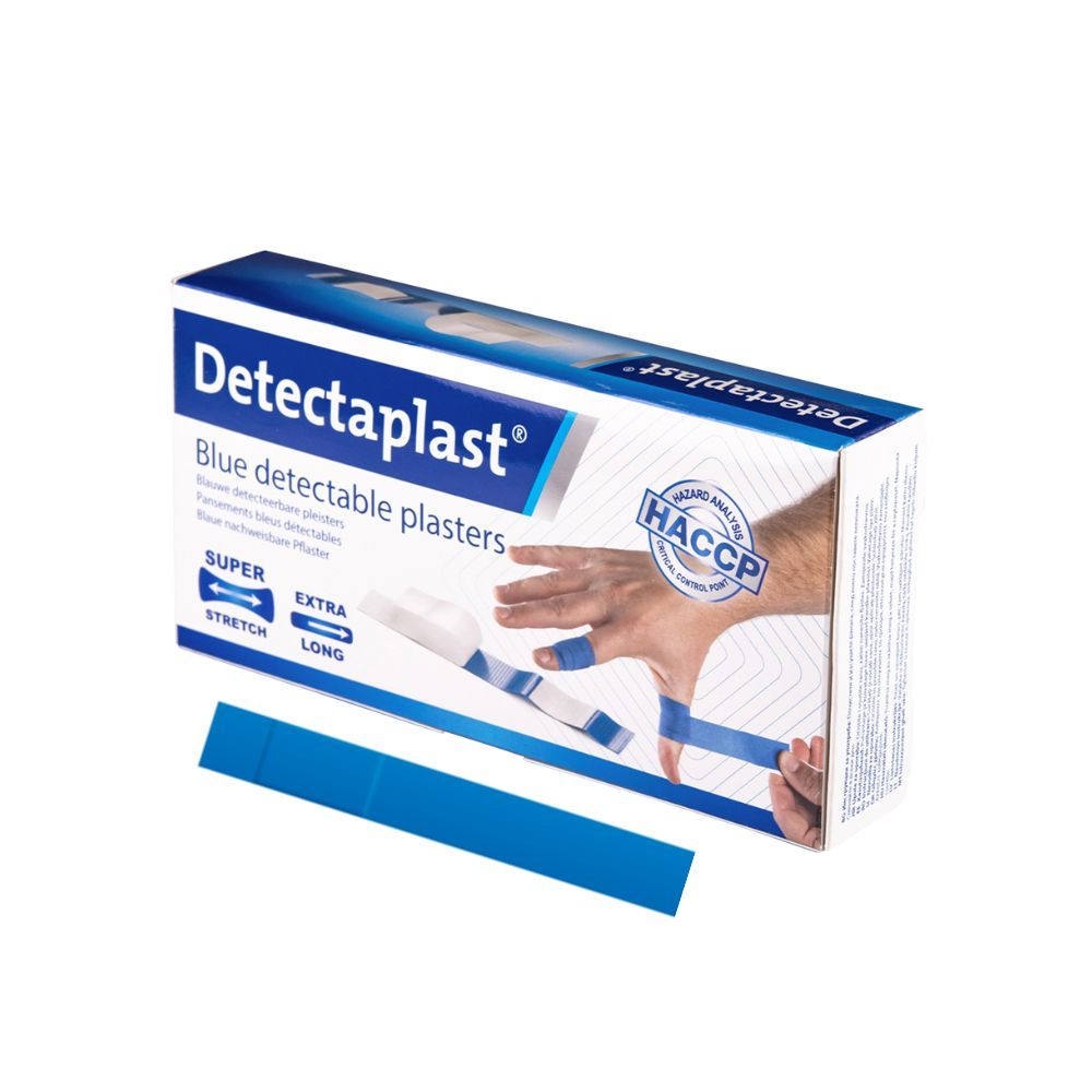 Detecteerbare Textiel Pleisters - 18 x 2 cm - 100 Stuks