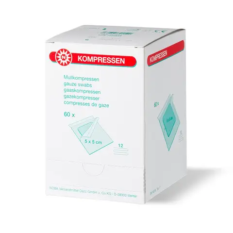 Steriele Gaaskompressen 5 x 5 cm - Essentieel voor Wondverzorging