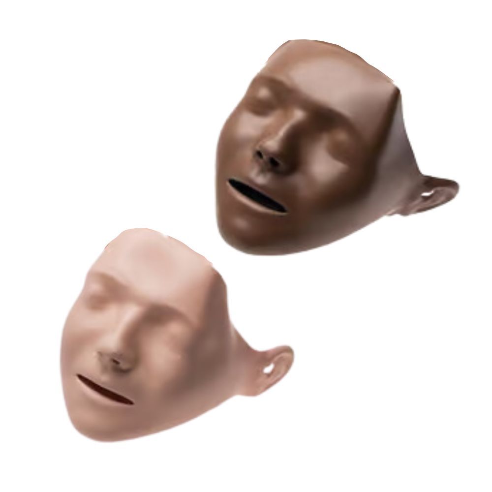 Gezichtshuiden voor Little Anne Oefenpop - Set van 6