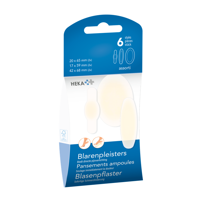 Heka Blarenpleisters Assorti - Directe Pijnverlichting en Snelle Genezing