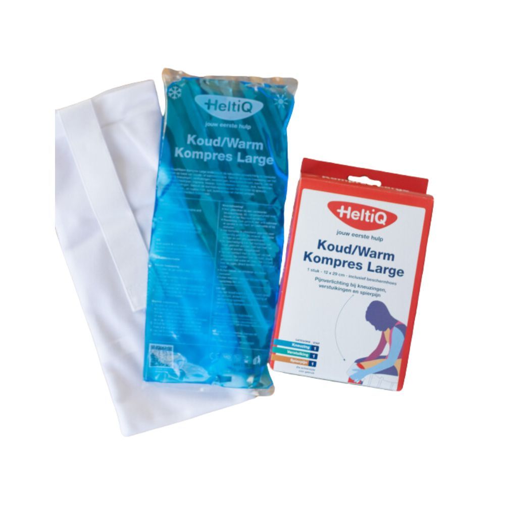 HeltiQ Koud/Warm Kompres Large 12 x 29 cm - Dubbele Pijnverlichting 2