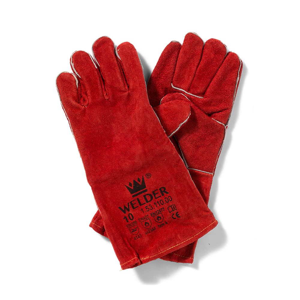 Hittebestendige Handschoenen - Extra Lange Lederen Bescherming