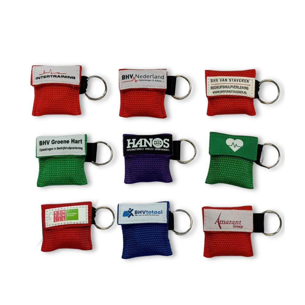 Kiss of Life Sleutelhanger met Eigen Opdruk - Veiligheid Altijd Bij de Hand 2