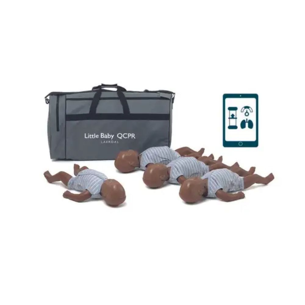 Laerdal Little Baby QCPR Donker 4-Pack - Realistische Baby Reanimatie Training