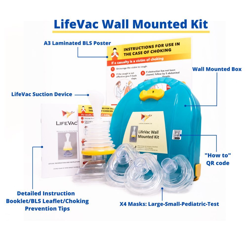 LifeVac Anti Verstikkingsapparaat met Wandkoffer - Snelle Hulp bij Verstikking 2