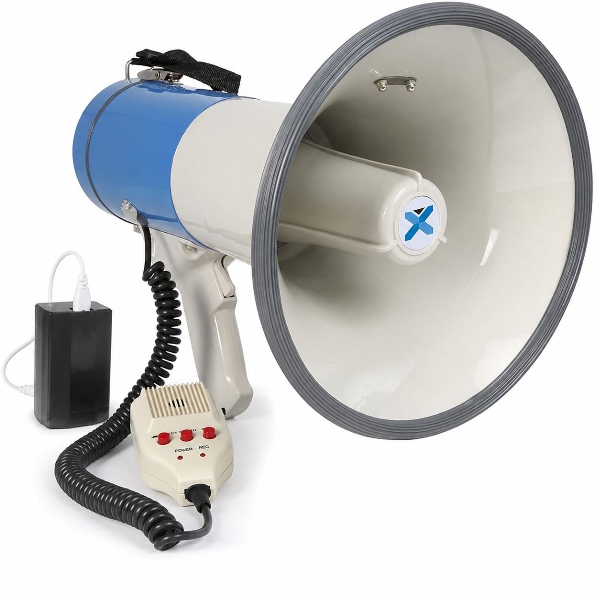 Vonyx Megafoon MEG065 - Krachtige Communicatie tot 1200m met Sirene