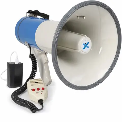 Vonyx Megafoon MEG065 - Krachtige Communicatie tot 1200m met Sirene