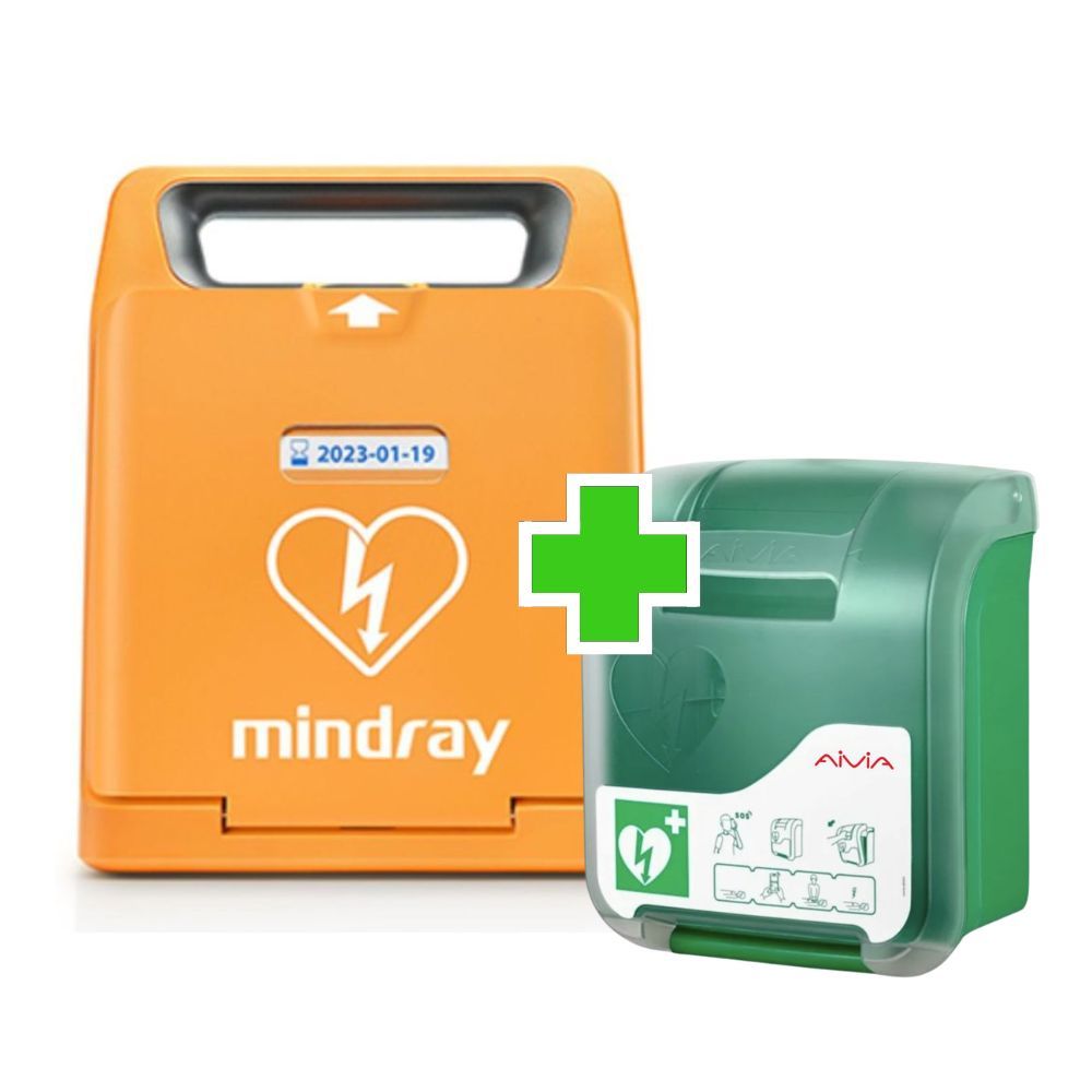 Aed's - Mindray Beneheart C1A AED met AIVIA IN Wandkast - 7