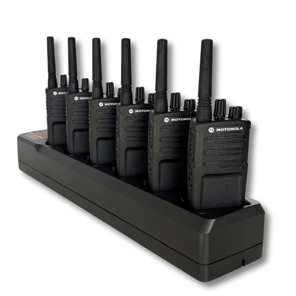 Motorola XT420 Set - 6 Portofoons & Multilader