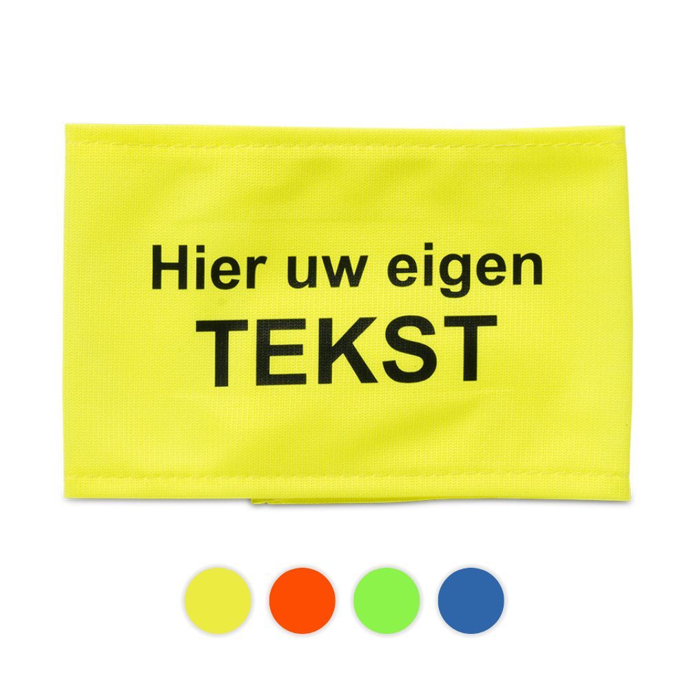 Mouwband met Opdruk naar Keuze - Direct Herkenbaar als Hulpverlener