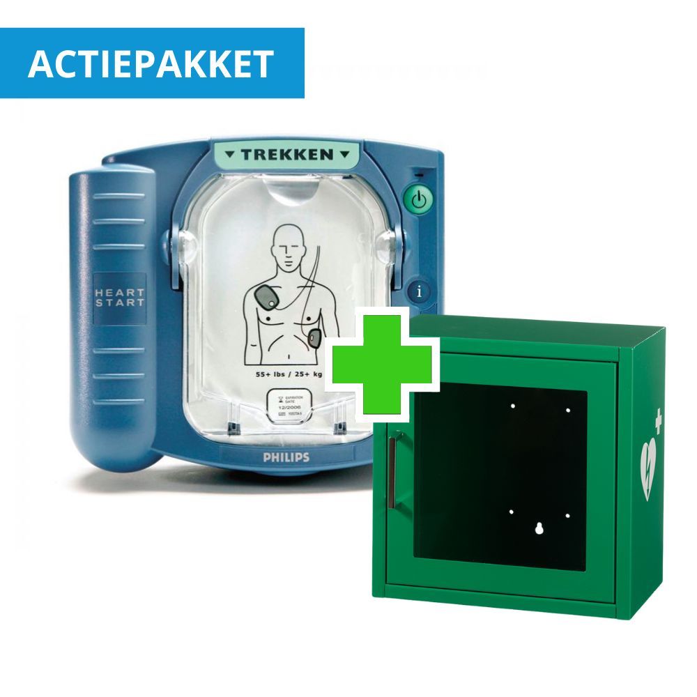 Aed's - Philips HeartStart HS-1 AED met Binnenkast - Compleet 6