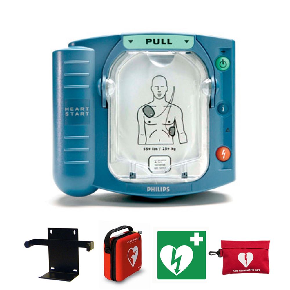 Aed's - Philips HeartStart HS-1 AED met Binnenkast - Compleet 2