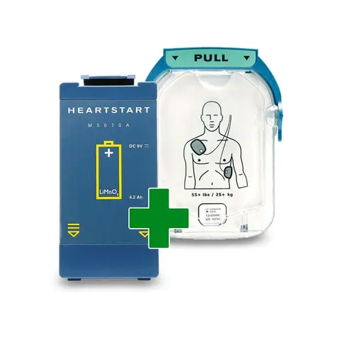 Philips HeartStart Combi-pakket: Voordeel en Essentieel Onderhoud