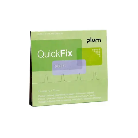 Plum QuickFix Elastische Pleisters Navulling 45 Stuks