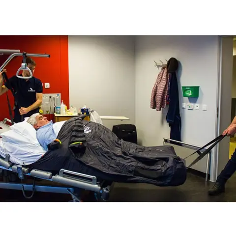 S-CAPEPOD Bariatric Evacuatiedoek - Veilig en Snel Zwaarlijvige Personen Evacueren