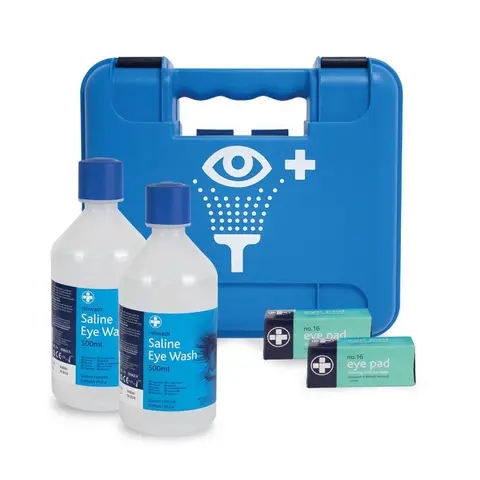 Reliwash Saline Oogspoelkit - Directe Oogverzorging aan de Wand