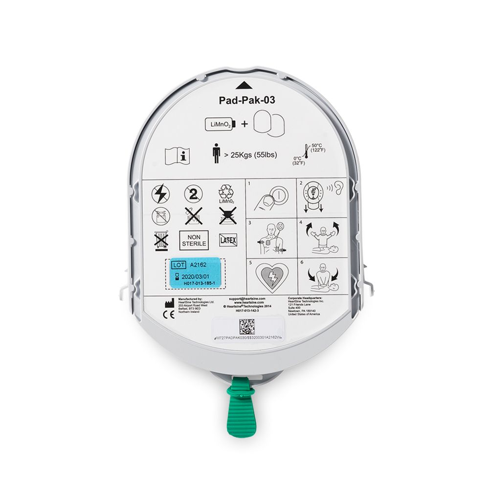 Samaritan PAD Pak Elektroden en Batterij voor HeartSine AED