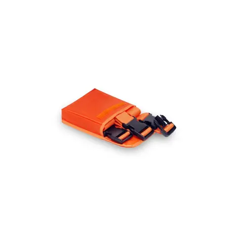 Set van 3 Oranje Fixatiebanden met Kliksluiting voor Brancards - Inclusief Opbergtasje