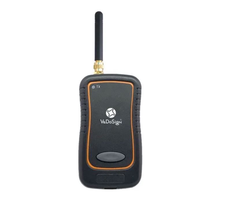 SmartCall 1-knops transmitter: Draadloze Communicatie met Maximale Flexibiliteit