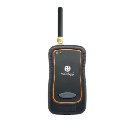SmartCall 1-knops transmitter: Draadloze Communicatie met Maximale Flexibiliteit