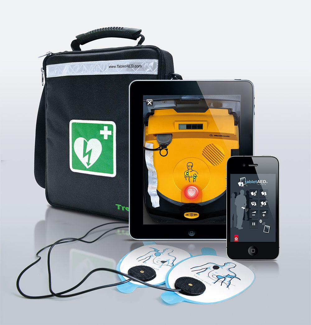TabletAED Trainer Tas - Realistisch Oefenen met Elke AED 3